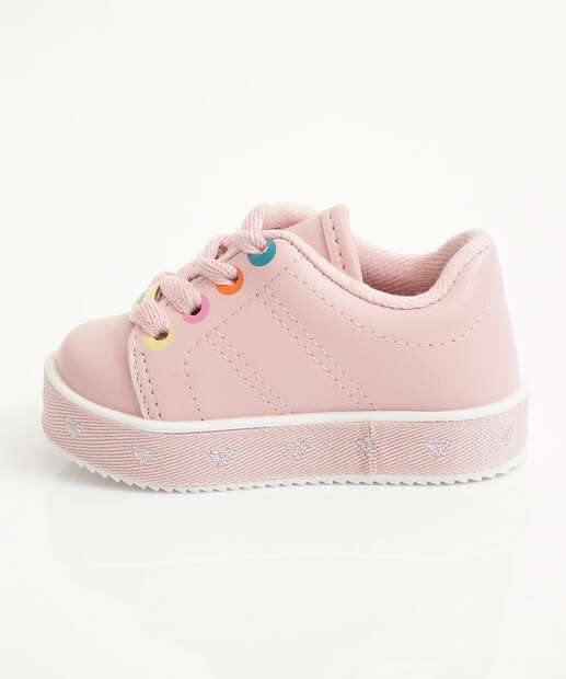 Tênis Infantil Casual Corações Molekinha 