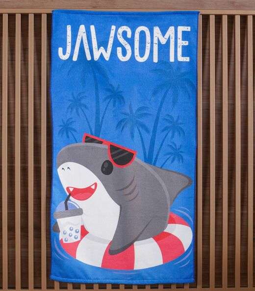 Image_Toalha De Praia Infantil Bene Casa Azul