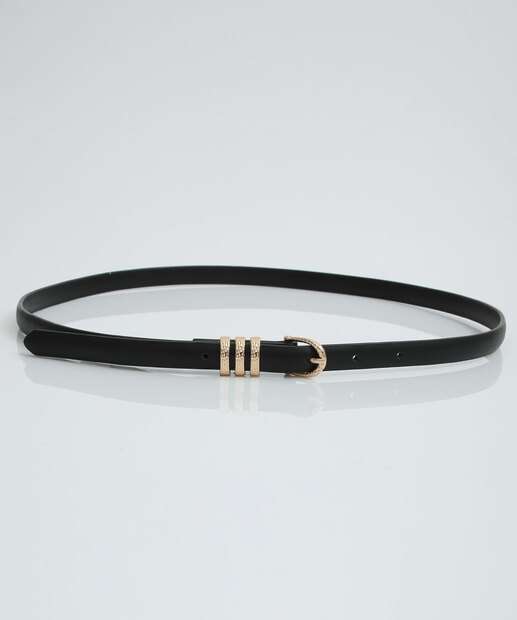 Cinto Feminino Fivela Marisa Preto