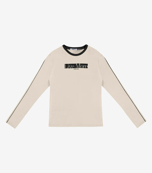 Image_Blusa Juvenil Manga Longa Molecotton Estampa Minty Bege