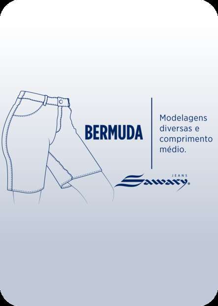 Bermuda Jeans Sawary - 276302