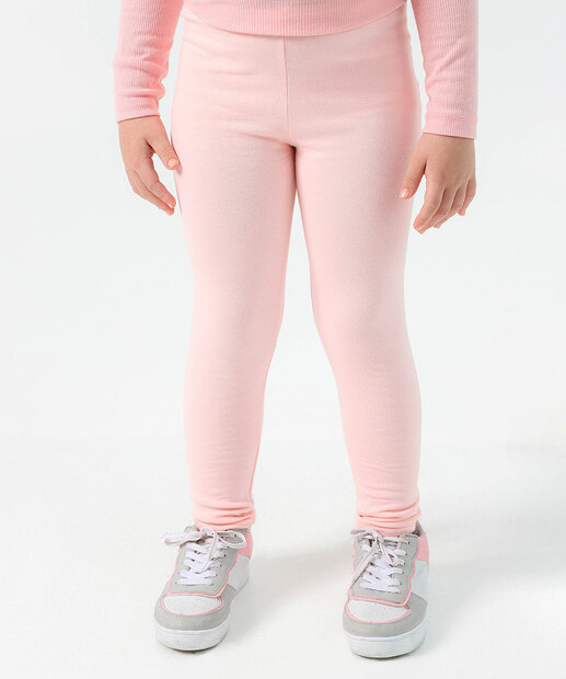 Calça Infantil Legging Moletcotton Básica Marisa Tam 4 a 10 
