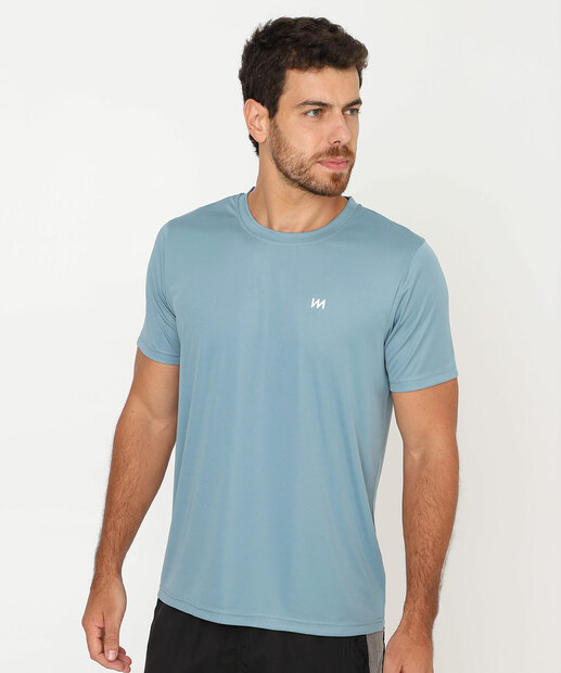 Image_Camiseta Masculina Fitness Dry Fit MR Azul