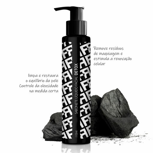 Kit c/9 Fran By Franciny Ehlke Detox Sabonete Líquido Facial 110ml
