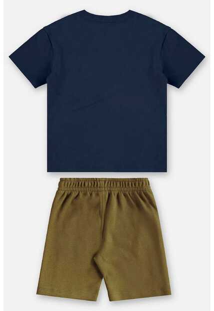 Conjunto Camiseta e Bermuda Infantil Up Baby
