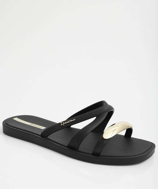 Image_Chinelo Feminino Ipanema Slide Metal-Chic Preto