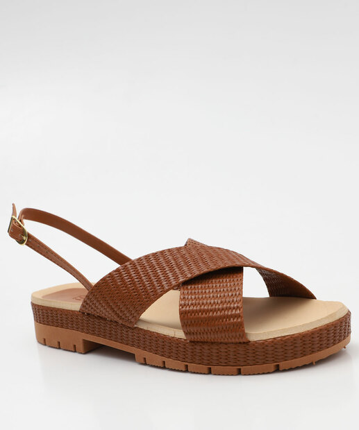 Image_Sandália Flatform Feminina Marisa Marrom