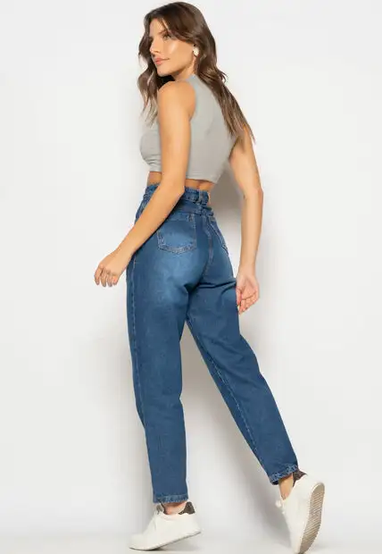 Cropped Regata Recorte Malha Mescla Salvatore Fashion