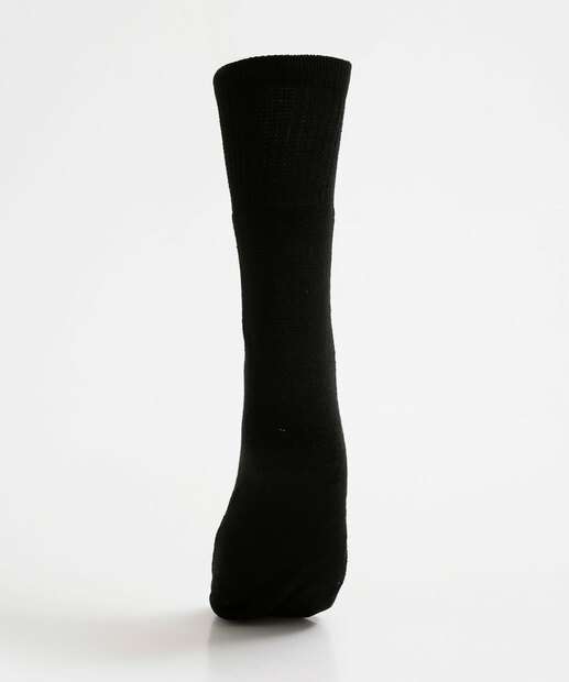 Kit 3 Pares Meias Cano Médio Masculina Esportiva 