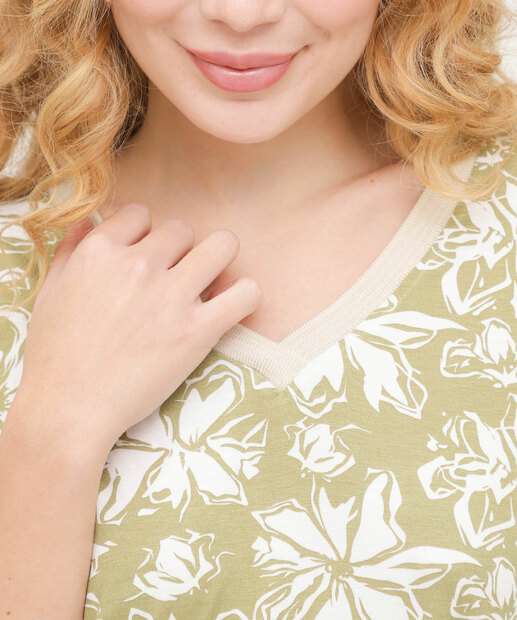 Blusa Feminina Estampa Flores Marisa