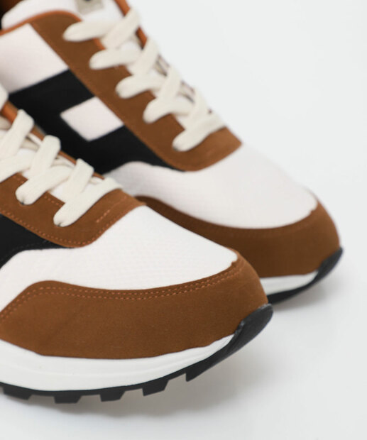 Tênis Casual Masculino Recorte Host Off White