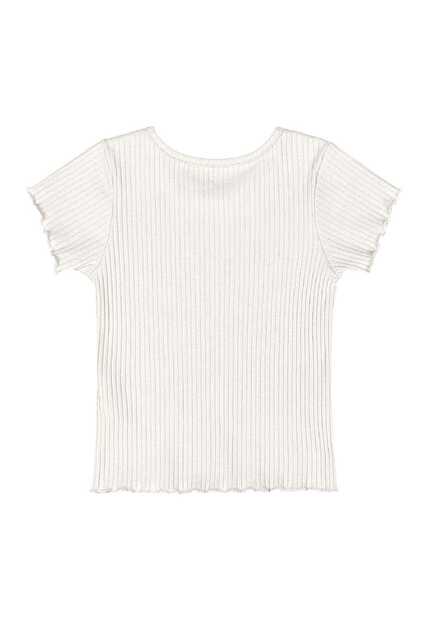 Blusa em Ribana Canelada Menina Quimby