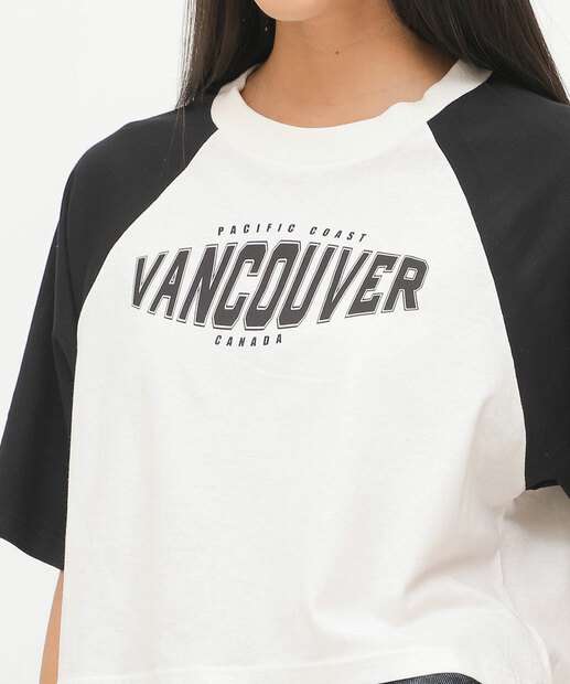 Blusa Feminina Estampa Frontal Manga Curta Marisa