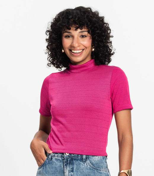 Blusa Feminina Infinita Cor Rosa