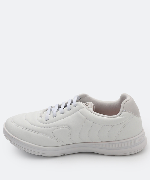 Tênis Casual Feminino Comfortflex Branco