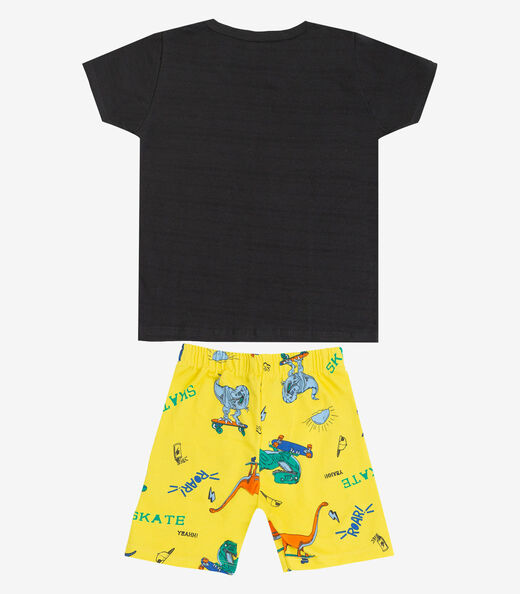 Conjunto Infantil Masculino Select Amarelo