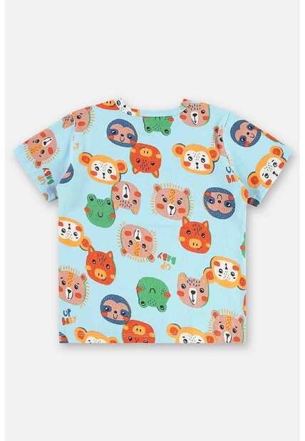 Pijama Infantil Masculino em Suedine Up Baby