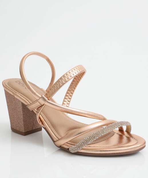 Image_Sandália Salto Grosso Feminina Beira Rio Rosê