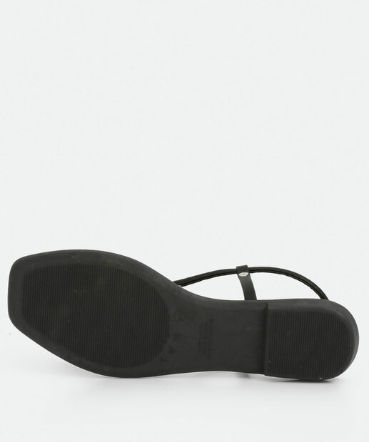 Sandália Feminina Rasteira Pedraria Marisa 