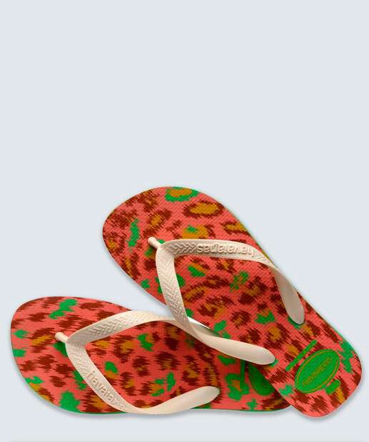 Chinelo Havaianas Feminino Top Animals