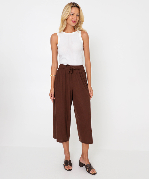 Blusa Regata Feminina Canelada Marisa Preto