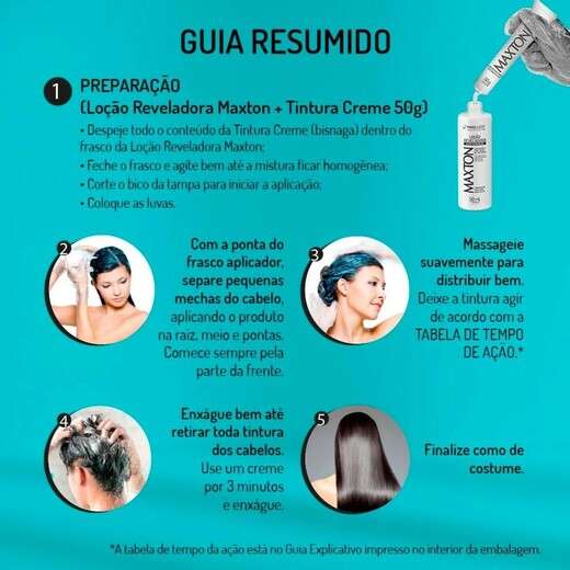 Kit Prático Maxton Preto Intenso Profundo 1.110