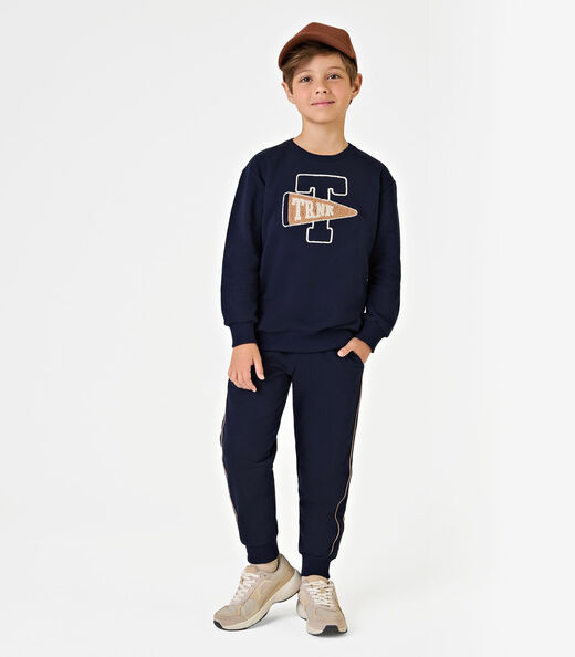 Image_Conjunto Blusão com Calça Masculino Trick Nick Azul
