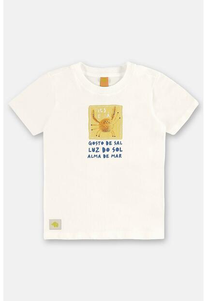 Conjunto Menino Camiseta e Calça Três e Já