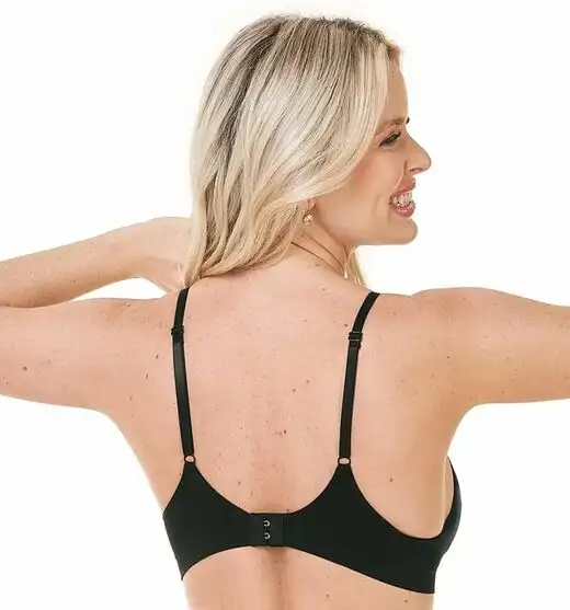 Sutiã Laser Termofusionado sem Costura Zee Rucci Preto