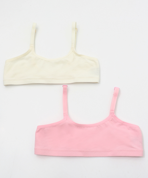 Image_Kit 2 Sutiãs Infantil Juvenil Top DelRio Tam 4 a 14 