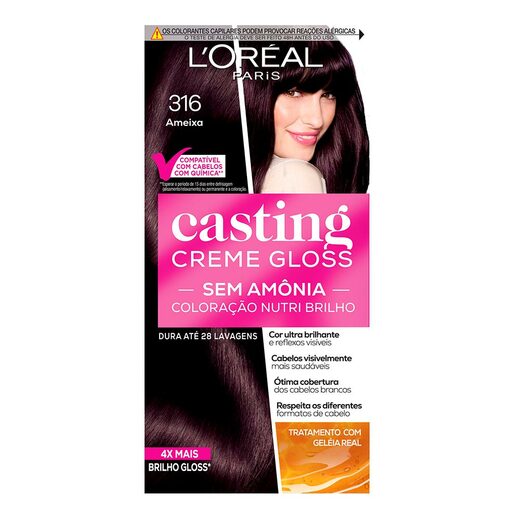 Image_Tinta de Cabelo L’Oréal Paris Casting Creme Gloss 316 Ameixa 246g