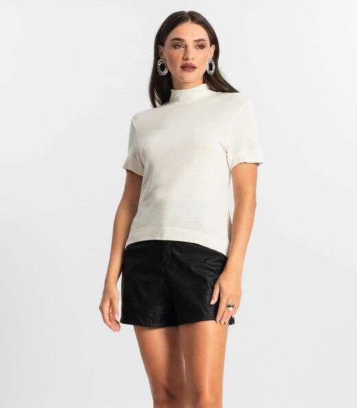 Image_Blusa Feminina Gola Alta Endless Off White