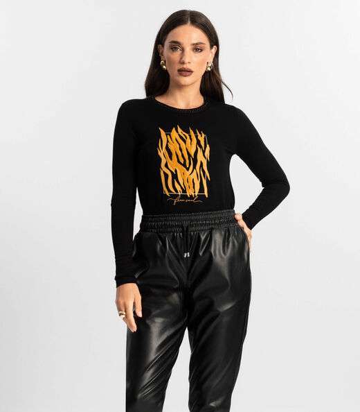 Image_Blusa Manga Longa Endless Preto