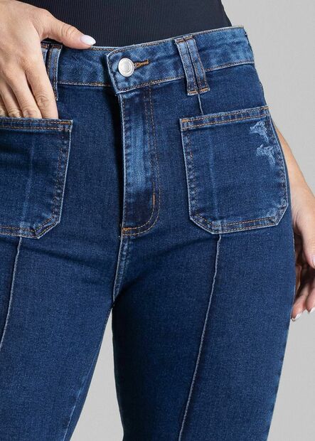 Calça Jeans Sawary Flare - 282068