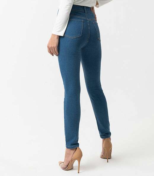 Calça Jeans Skinny Feminina Endless Azul