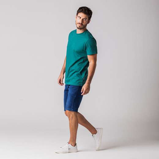 Camiseta Masculina Estampa Rock e Soda