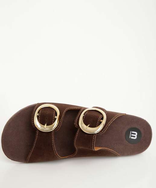 Rasteirinha Feminina Birken Nobuck Marisa