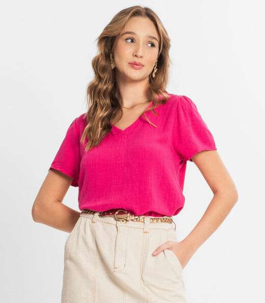 Blusa Feminina Comfy Select Rosa
