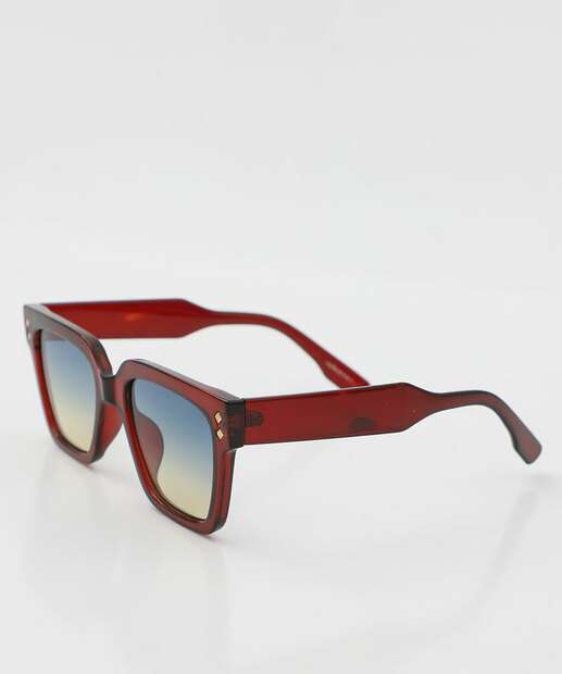 Óculos de Sol Feminino Quadrado Marisa