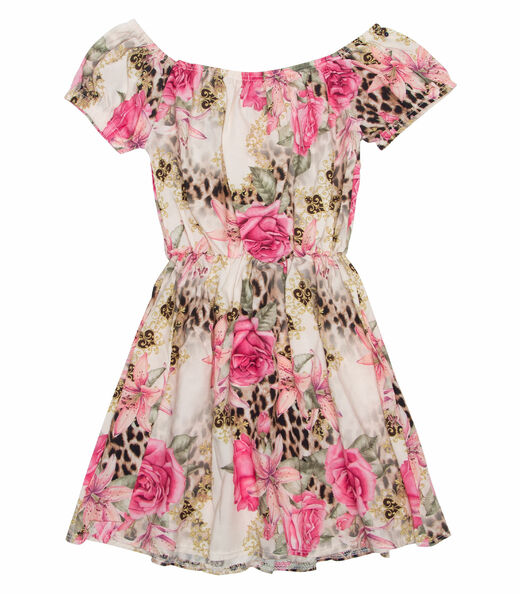 Vestido Infantil Ciganinha Infinita Cor Rosa