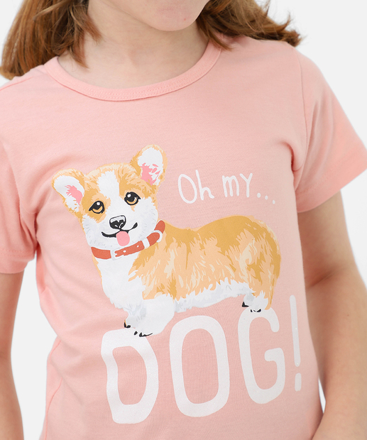 Blusa Infantil Marisa Tam 4 a 10 Rosa