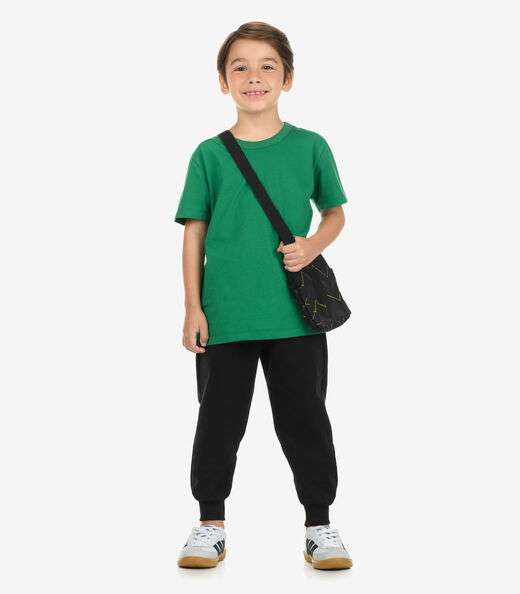 Camiseta Infantil Menino Básica Rovi Kids Verde