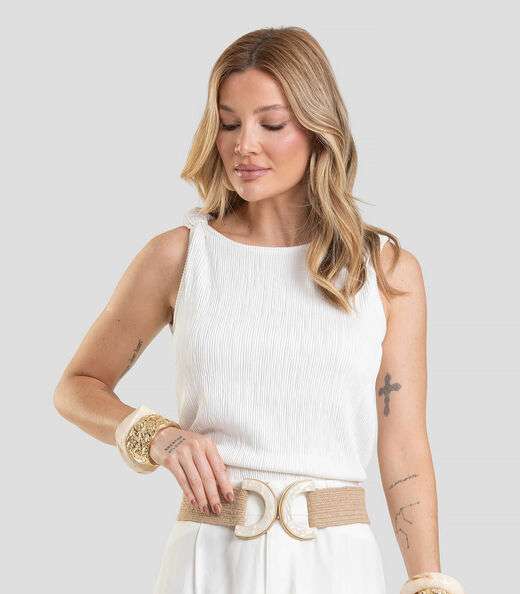 Image_Regata Feminina Texturizada Elegante Dianna Bege