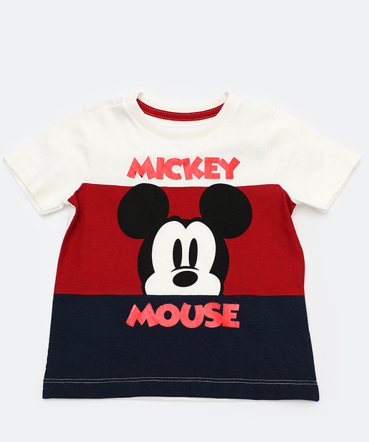 Image_Camiseta Infantil Mickey Disney Tam 1 a 3 Off White