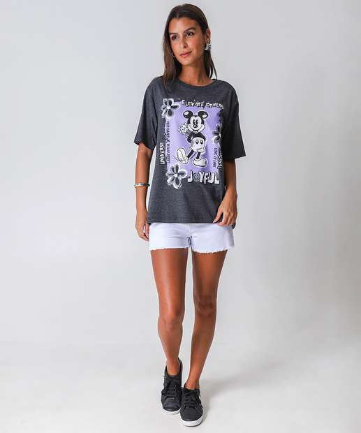 Image_Short Sarja Feminino Barra Desfiada Uber Jeans Branco