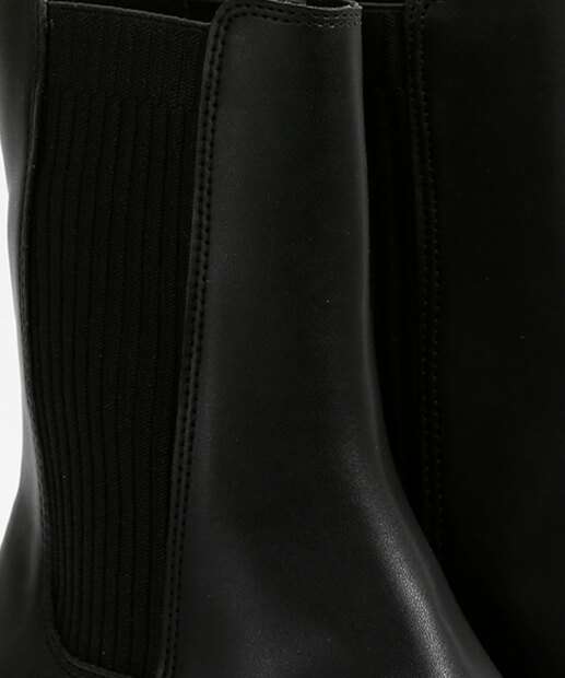 Bota Feminina Salto Grosso Tratorado Knit Beira Rio