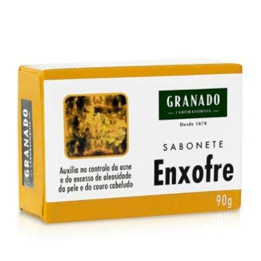 Image_Sabonete Granado Enxofre Coco Sulfuroso ou Lanolina 90g