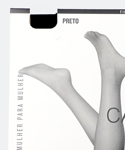 Meia Calça Feminina Fio 20 Marisa Preto