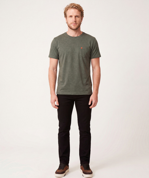 Calça Masculina Sarja Slim 
