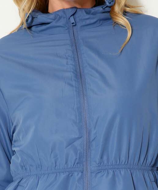 Jaqueta Feminina Capuz Bolsos Marisa